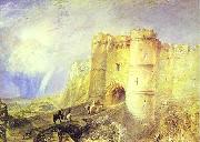 J.M.W. Turner Carisbrook Castle Isle of Wight Sweden oil painting artist
